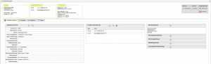 Dossieransicht einer juristischen Person